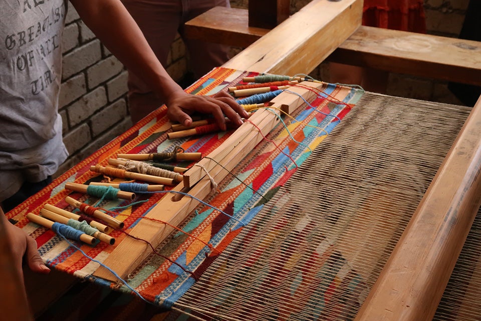 weaving