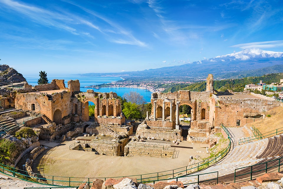 Taormina greek theater