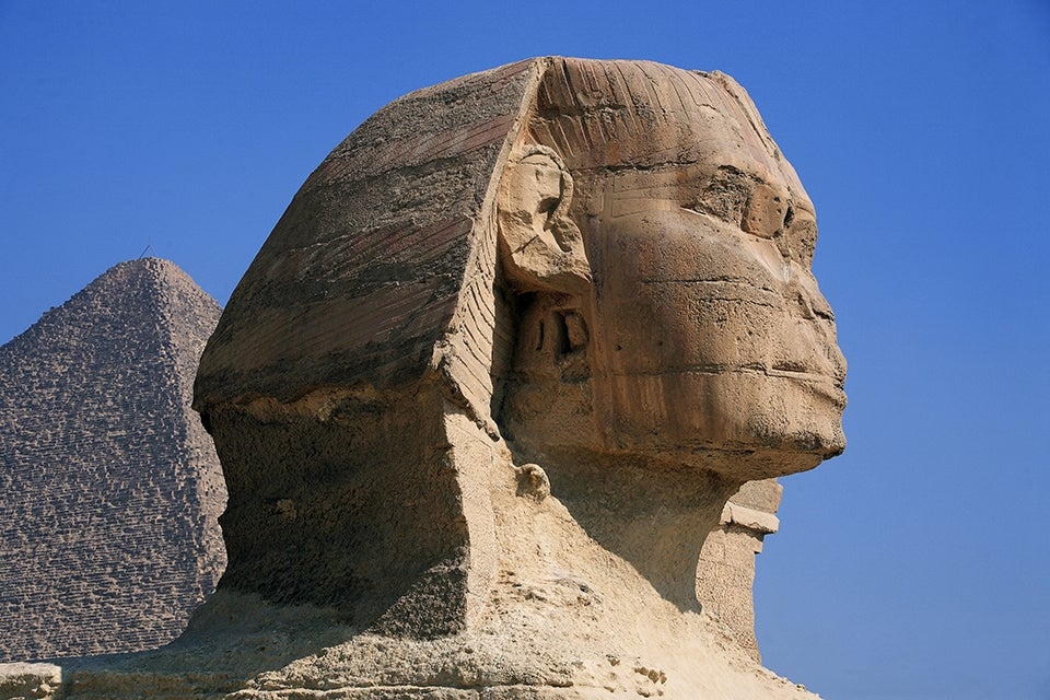 Sphinx closeup