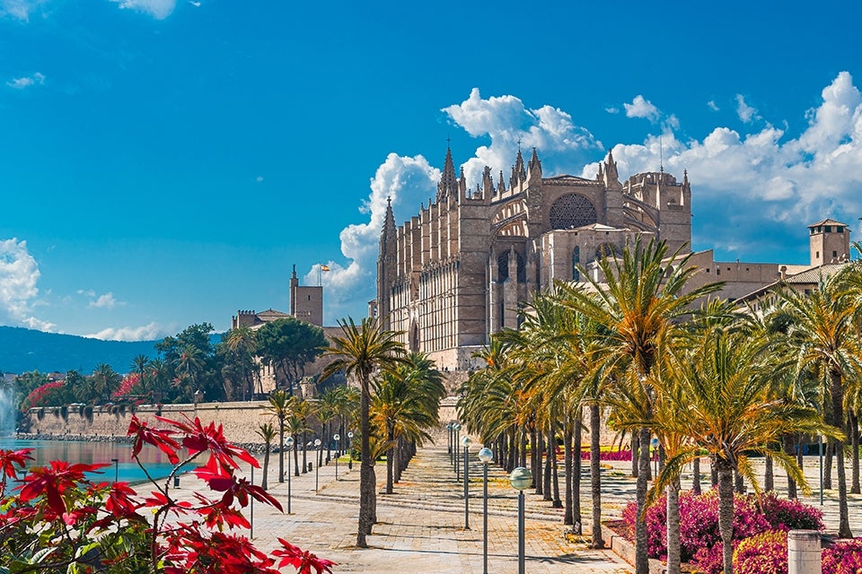 Cathedral La Seu in Palma de Mallorca