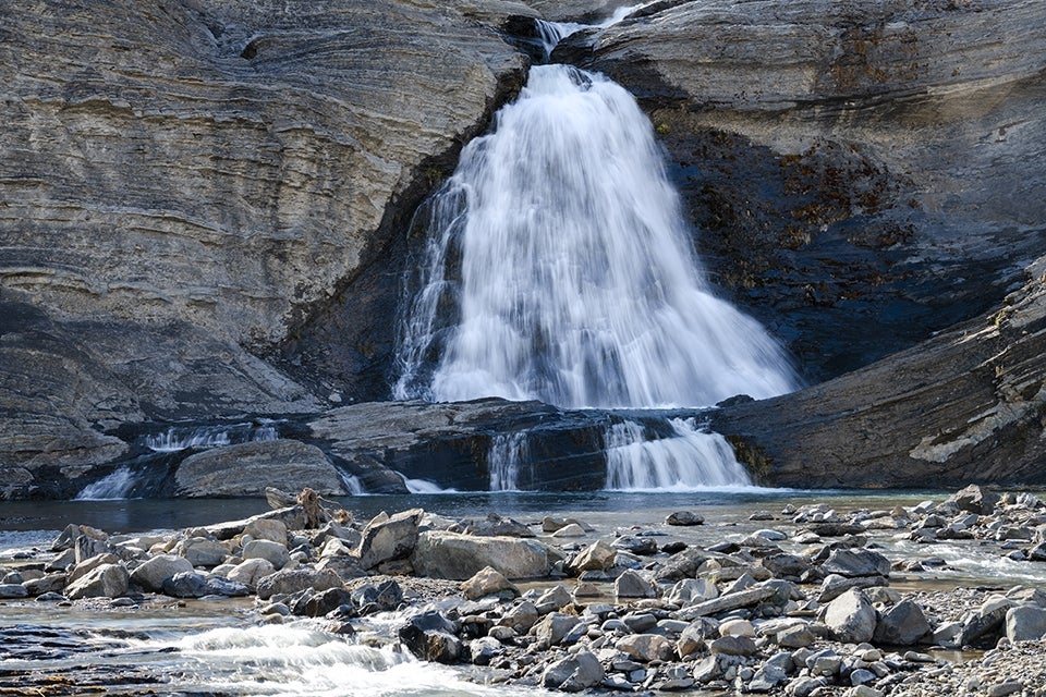 Conservation Reserve_Explora_Torres del Paine_waterfall