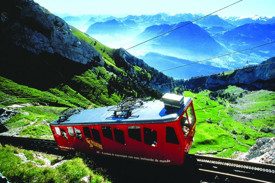 Mt. Pilatos Cog Train, Switzerland