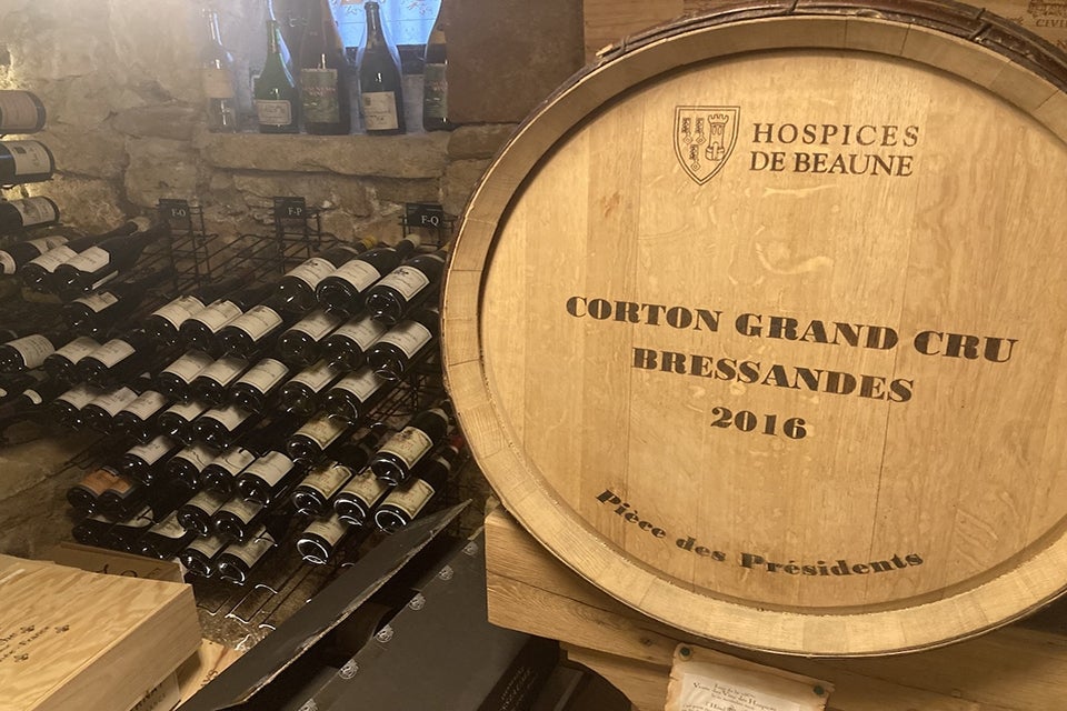 Wine cellar in Beaune