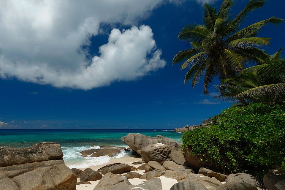 Island Mahe Seychelles