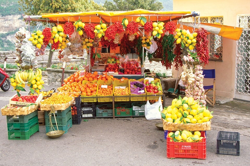 market in italy