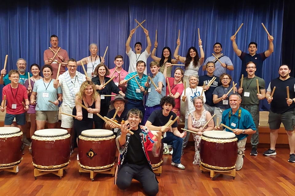 Drum lesson