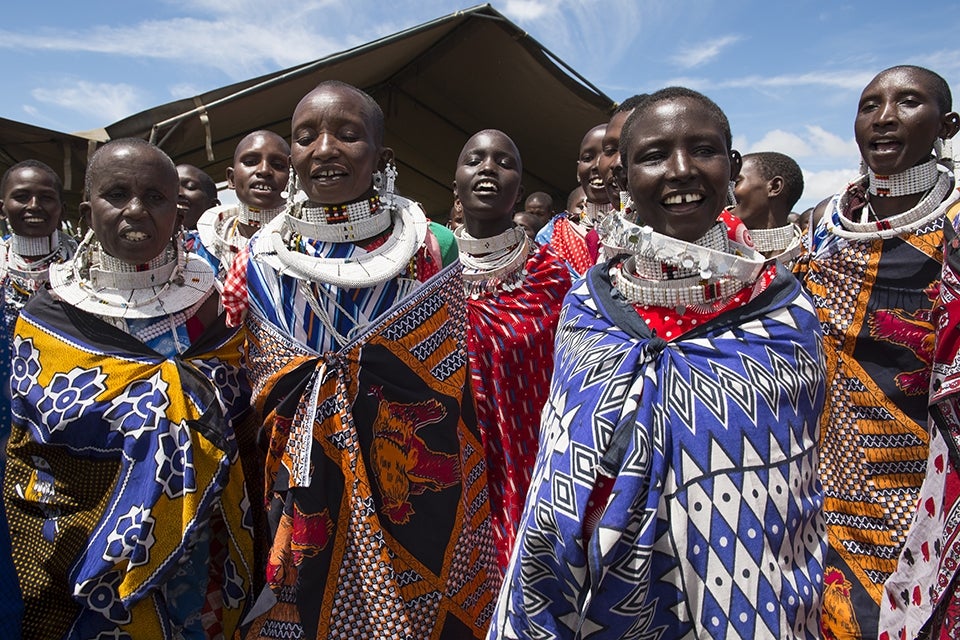 Maasi in Tanzania