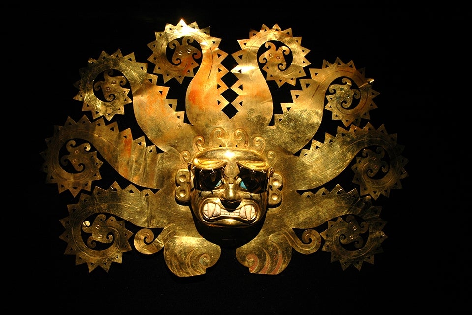 Inca mask