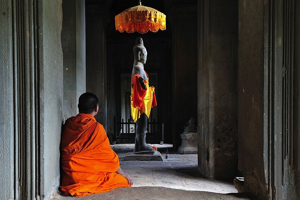 Monk Angkor Wat