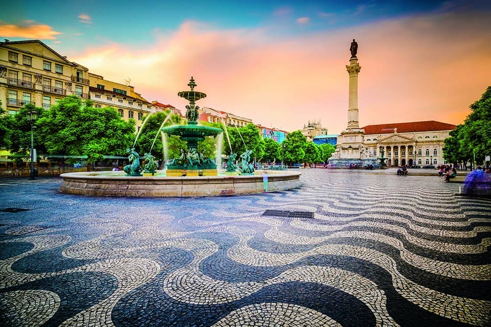 Lisbon Rossio Square