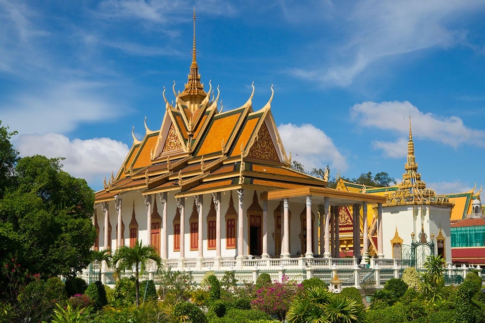 Silver pagoda, phnom penh