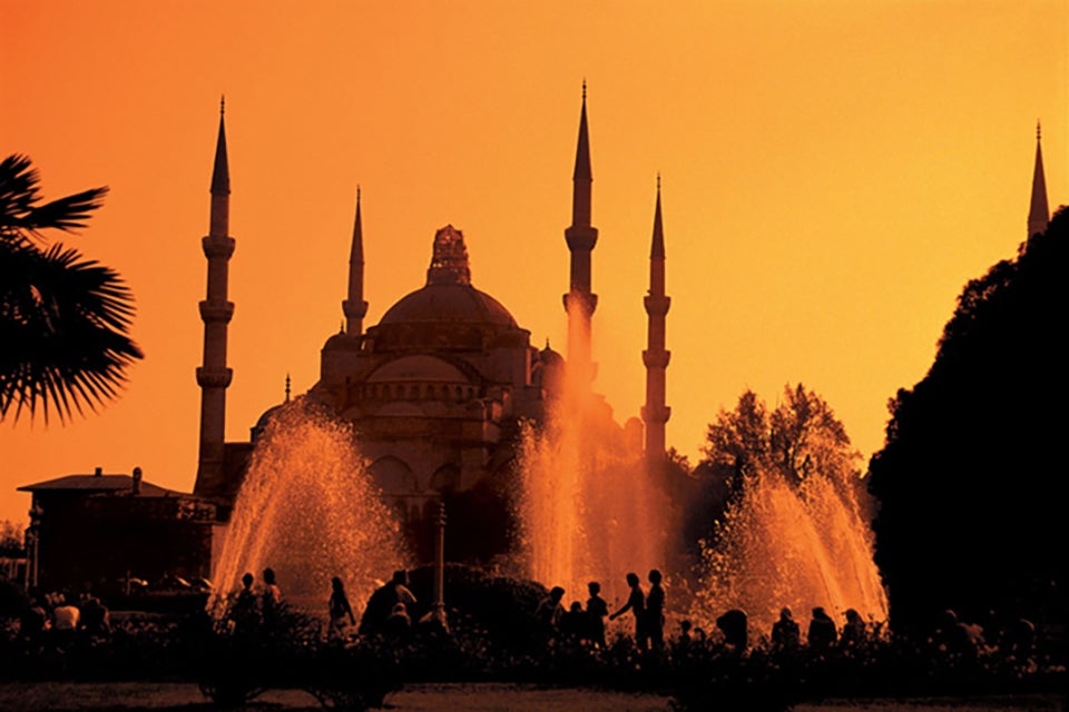 Istanbul at sunset