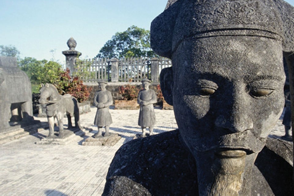 Statuary in Hue