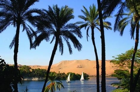 Aswan Feluccas